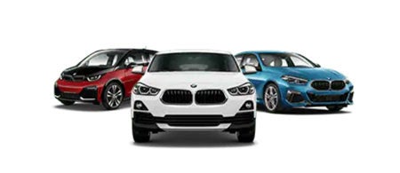 3 BMW car line up at Valley Auto World BMW in Fayetteville NC